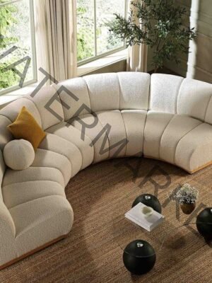 Sculptural Organic Shape Freeform Sofa
