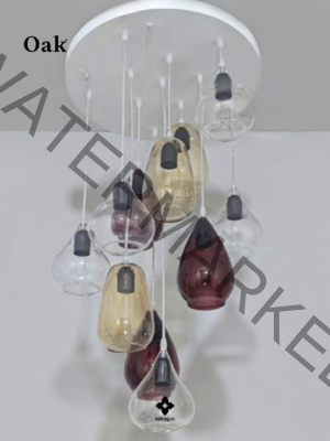 Cascade Glass Pendant Cluster