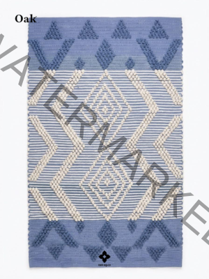 Blue Diamond Rug