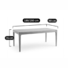 Oak Line Dining Table