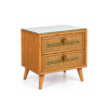 Cane Nightstand