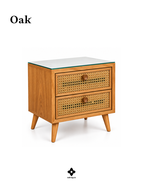 Cane Nightstand