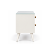 Cane Front Nightstand