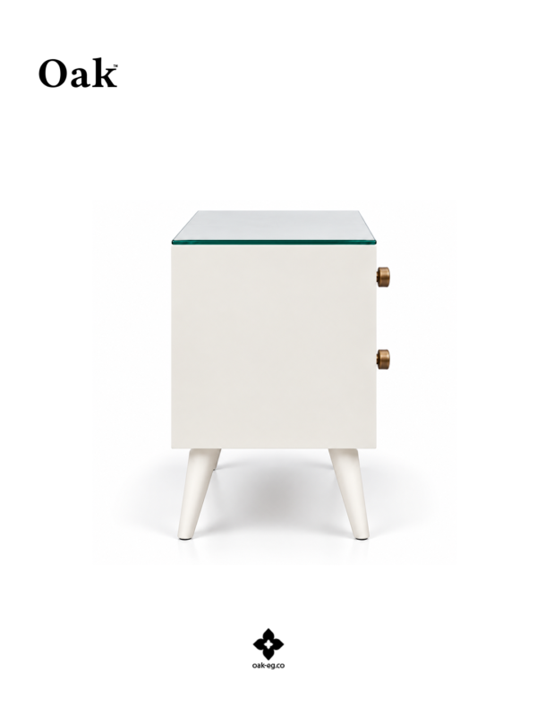 Cane Front Nightstand