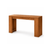 Modern Walnut Console Table