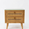 Cane Nightstand