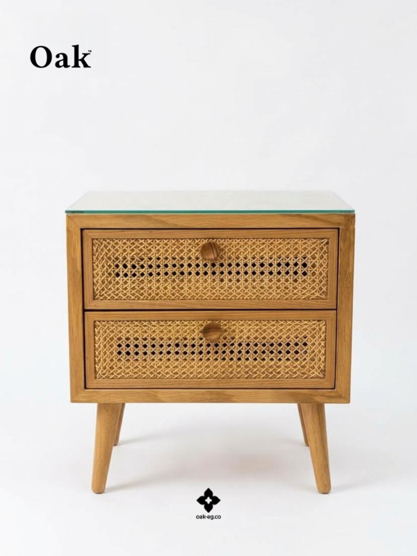Cane Nightstand