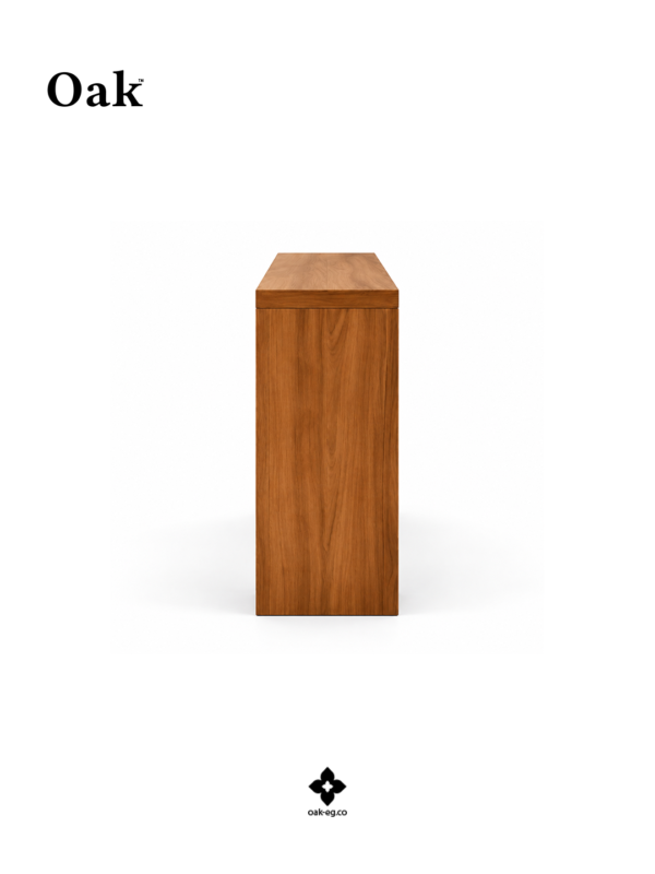 Modern Walnut Console Table