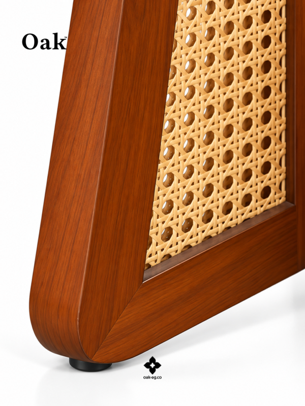 Cane Panel Accent Table