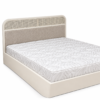 Cane Panel Upholstered Bed